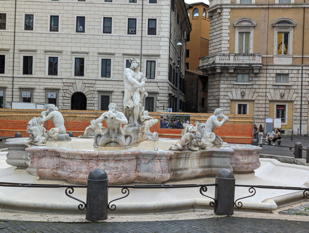 piazza navona fountain