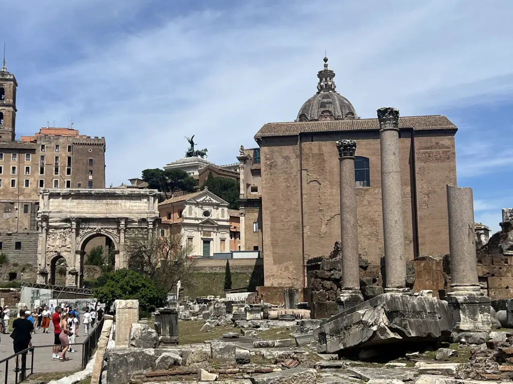 the roman forum