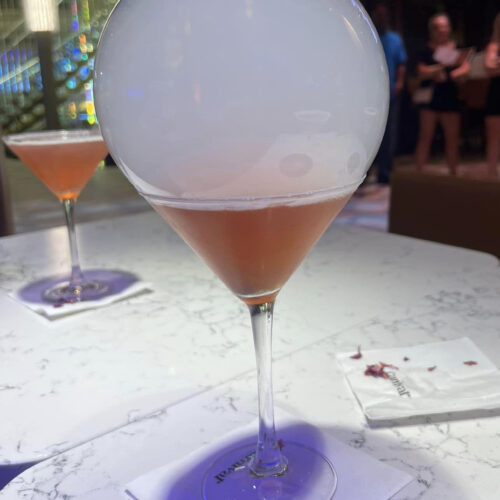 carnival sakura cocktail