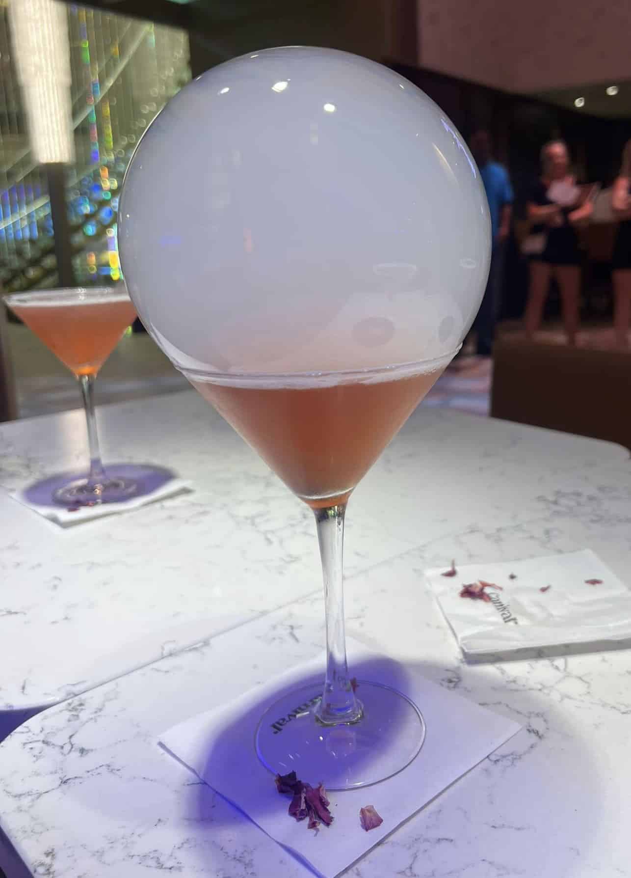 carnival sakura cocktail
