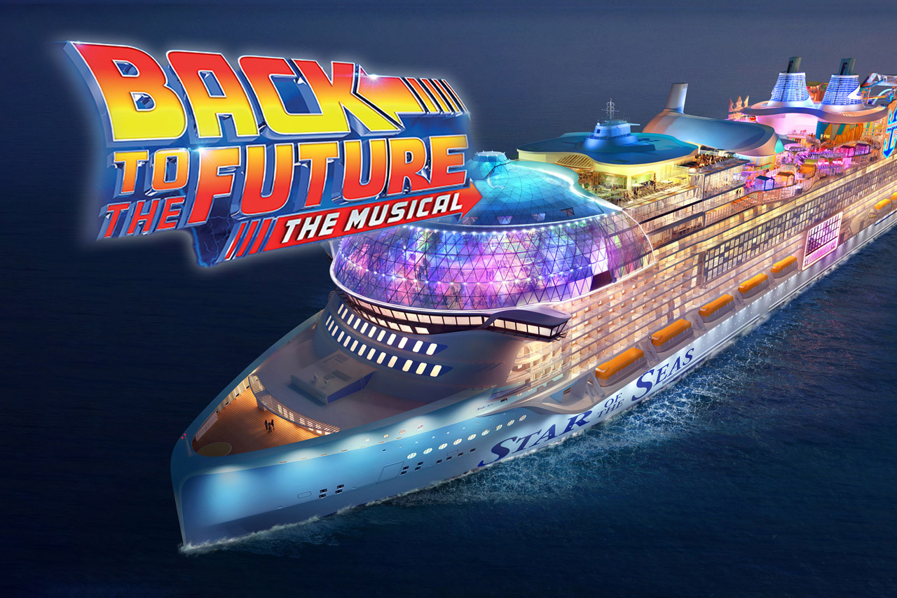 back to the future musical on star of the seas