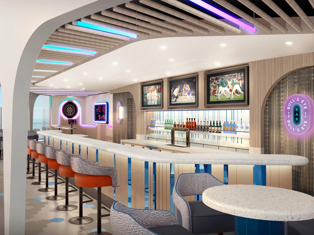 bullseye bar on norwegian luna