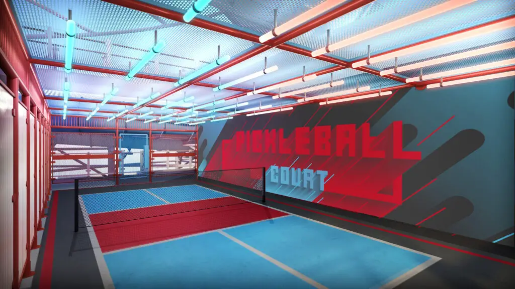 pickleball court