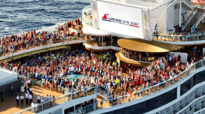 carnival cruise ship pool deck