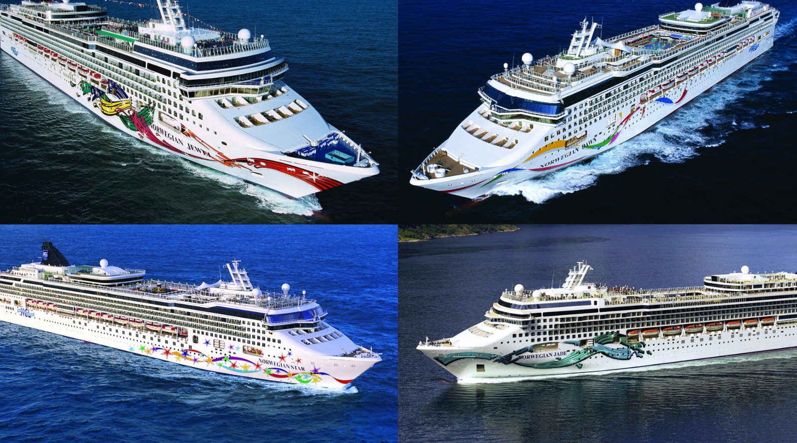 norwegian cruise line 4 ships