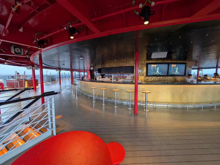Virgin Voyagess The Athletic Club Bar