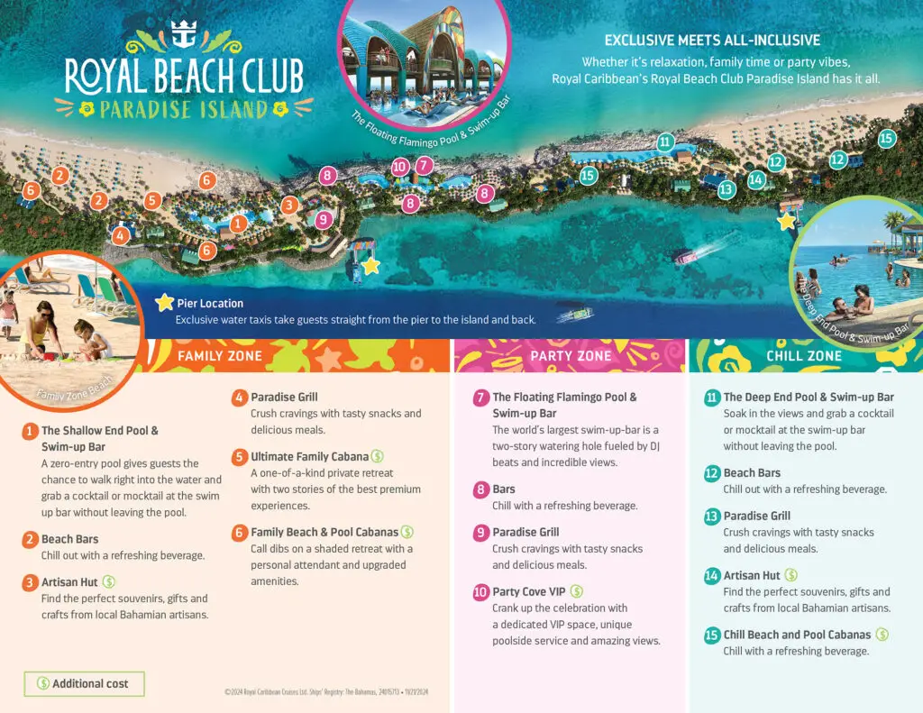 royal beach club paradise island map