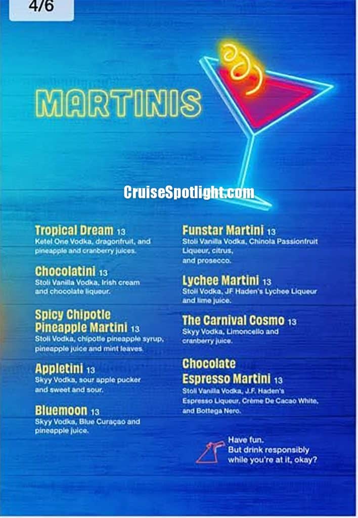 carnival indoor bar menu jan 26 page 2