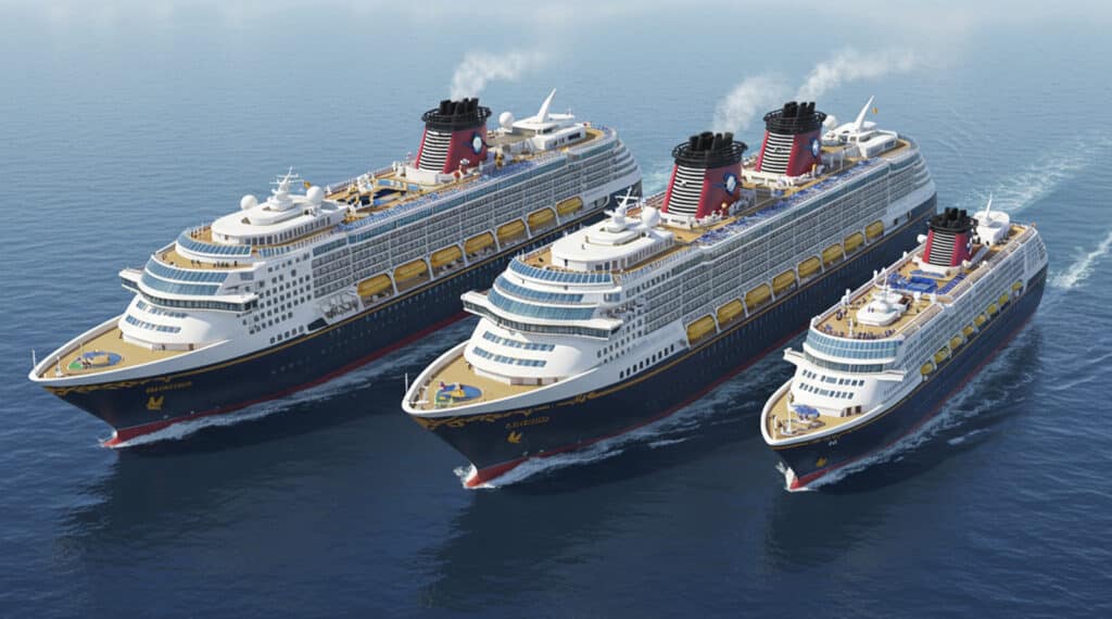 disney 3 ships