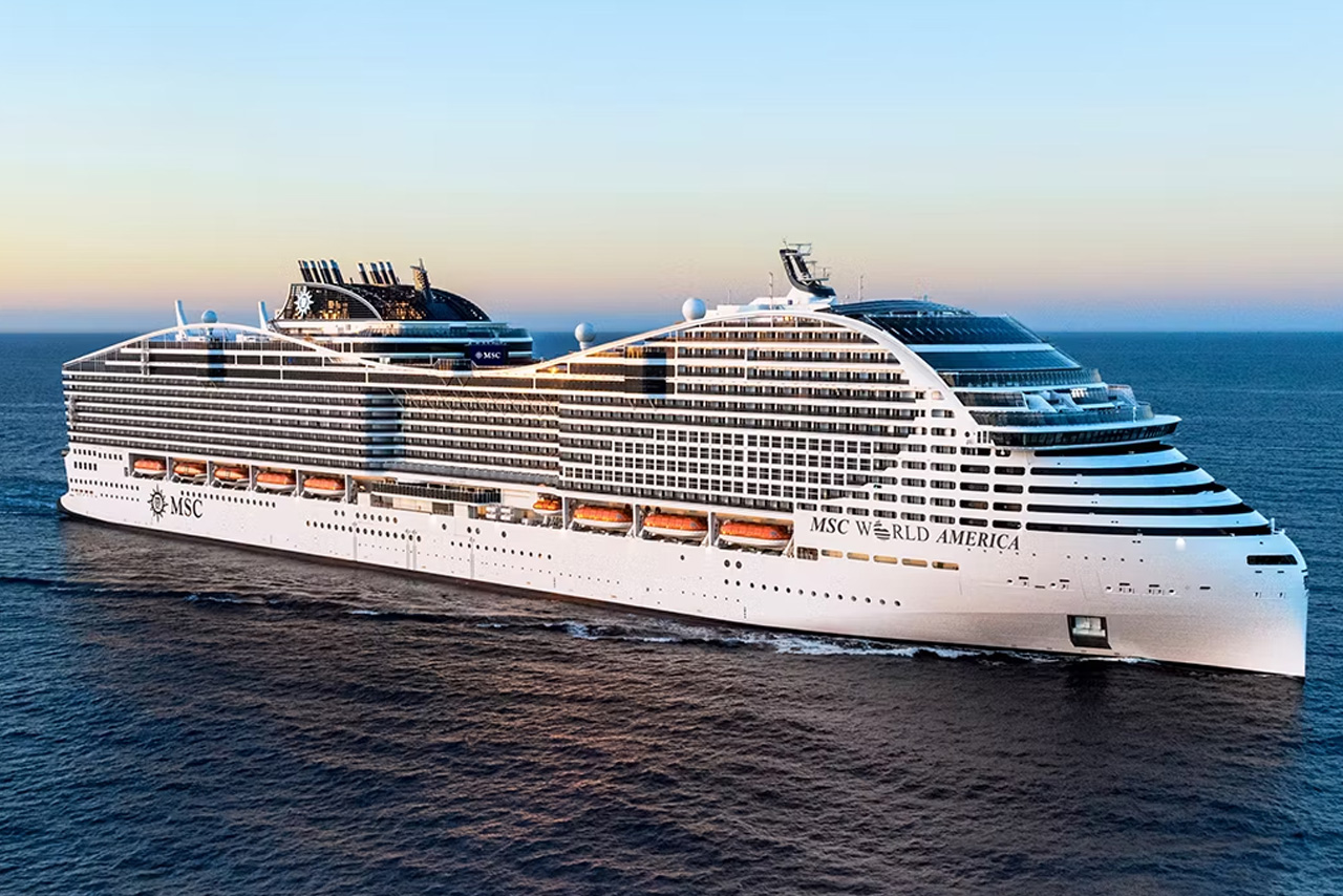 MSC World America cruise ship