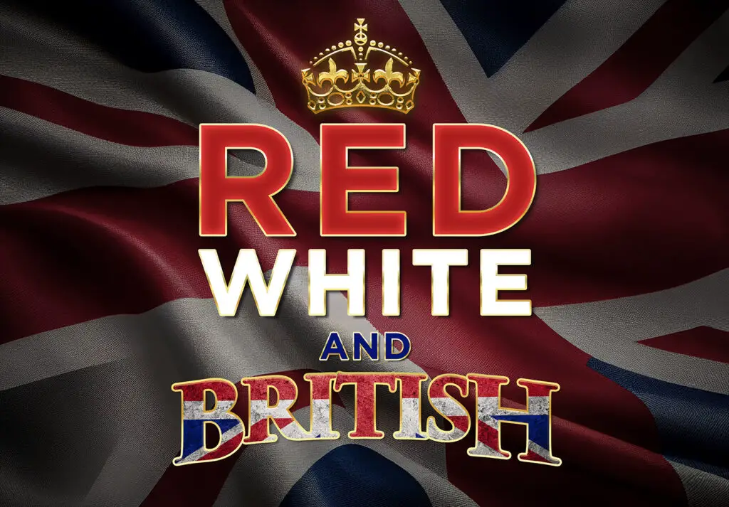 red white and british show