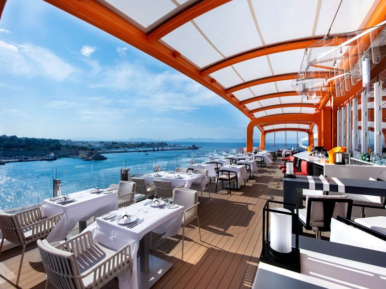 Celebritys Magic Carpet Bar