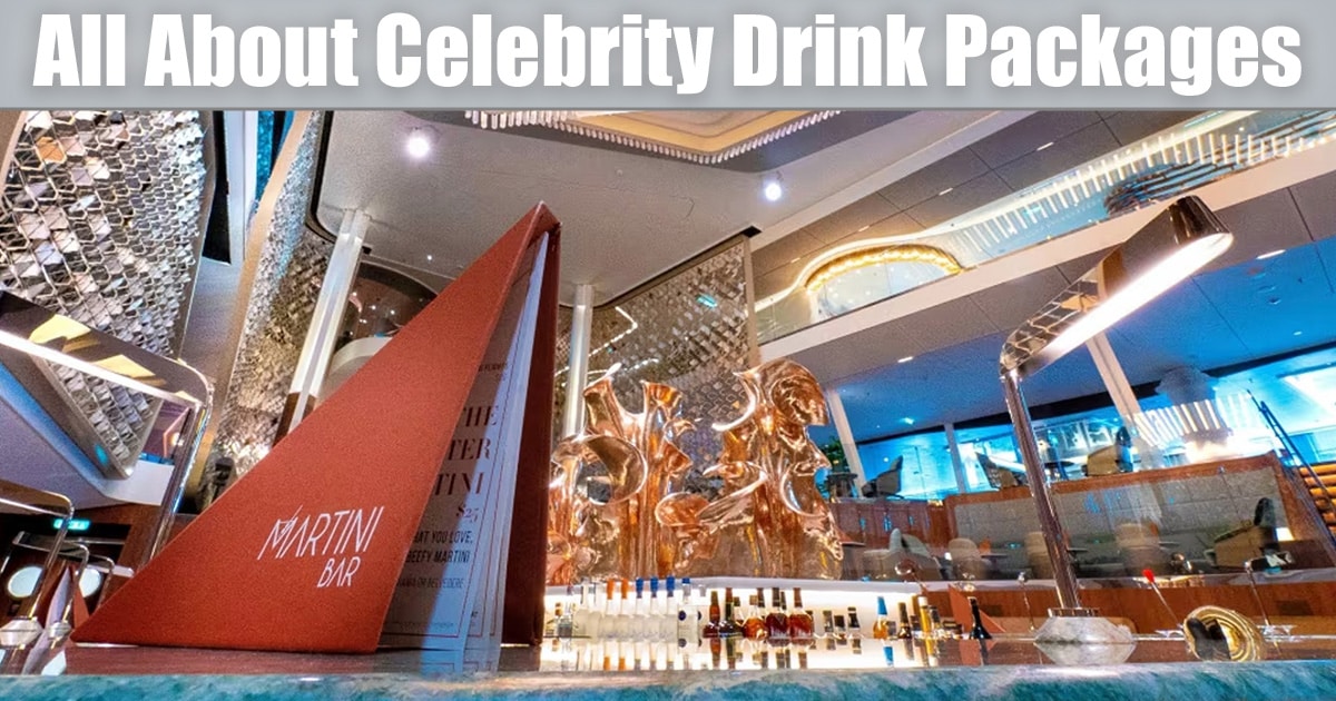 All About Celebrity's Drink Packages - Cruise Spotlight