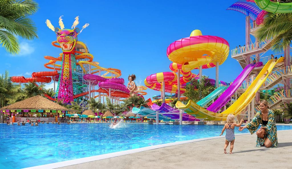 waterslides