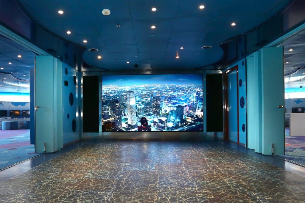 camp ocean led wall