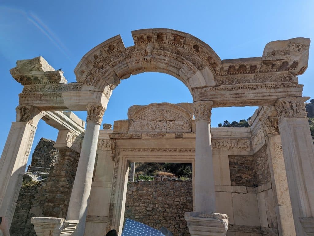 ruins in ephesus
