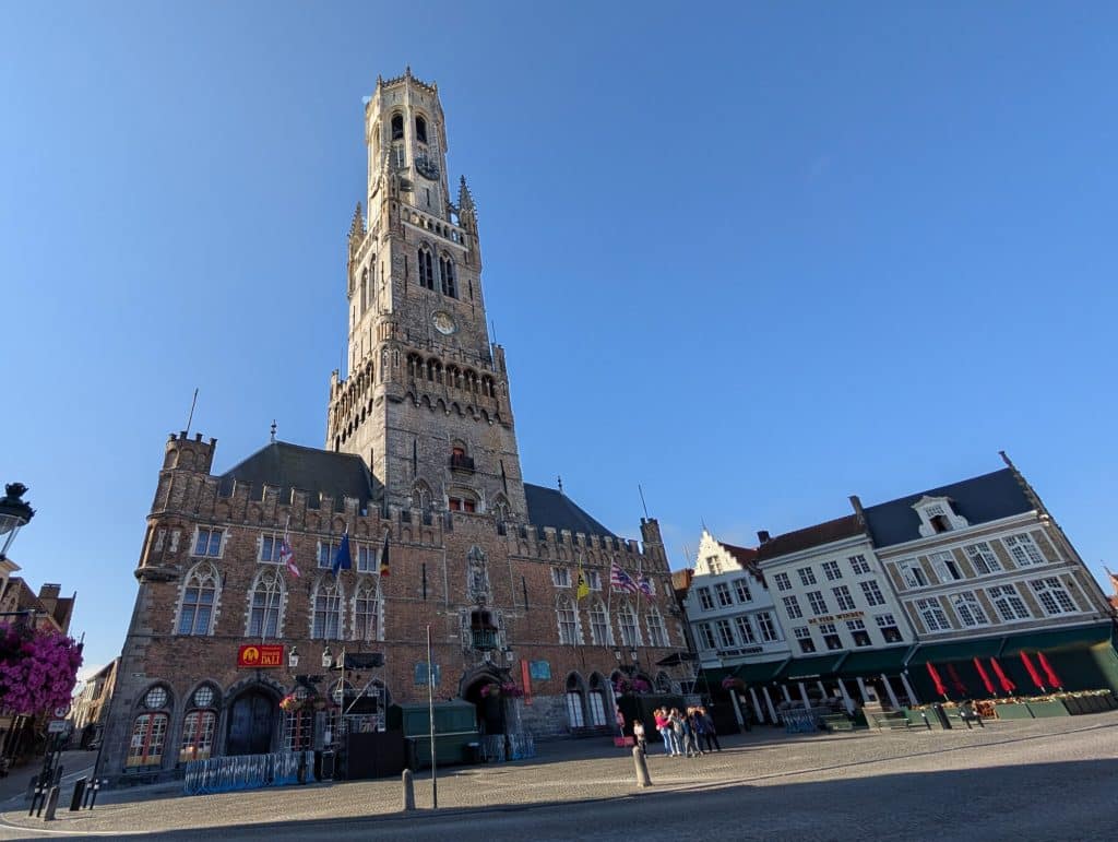 belltower of bruges