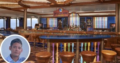 carnival blue iguana bar