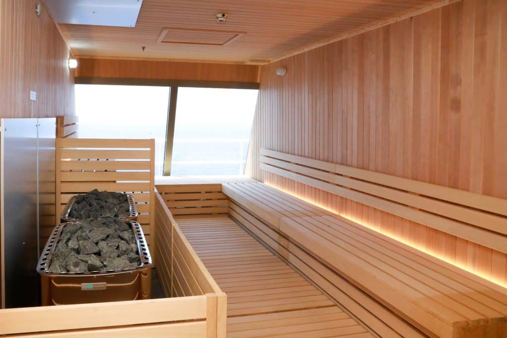 sauna on carnival liberty