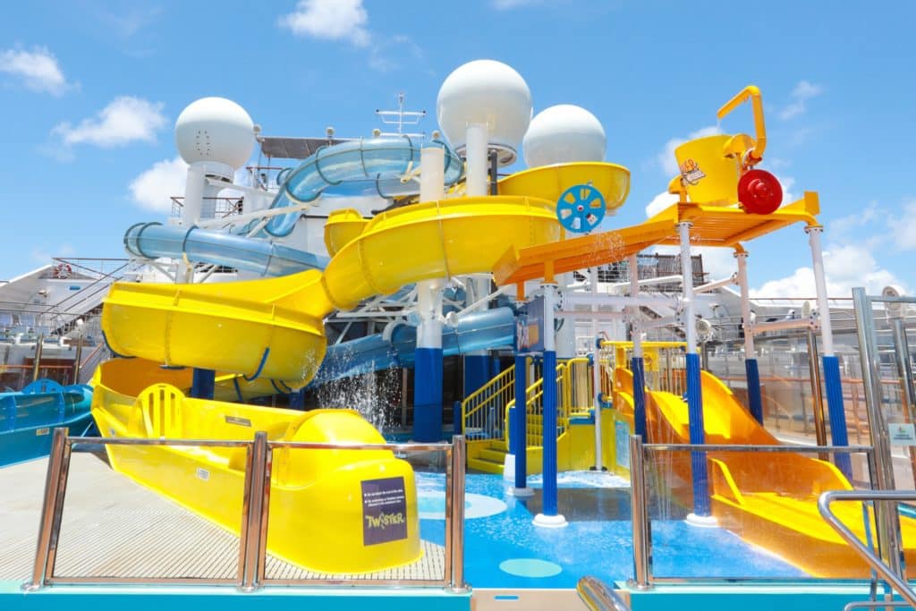 waterworks splashpad on Carnival Liberty