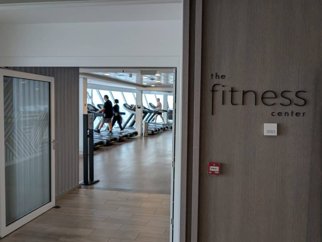 fitness center sign on celebrity apex