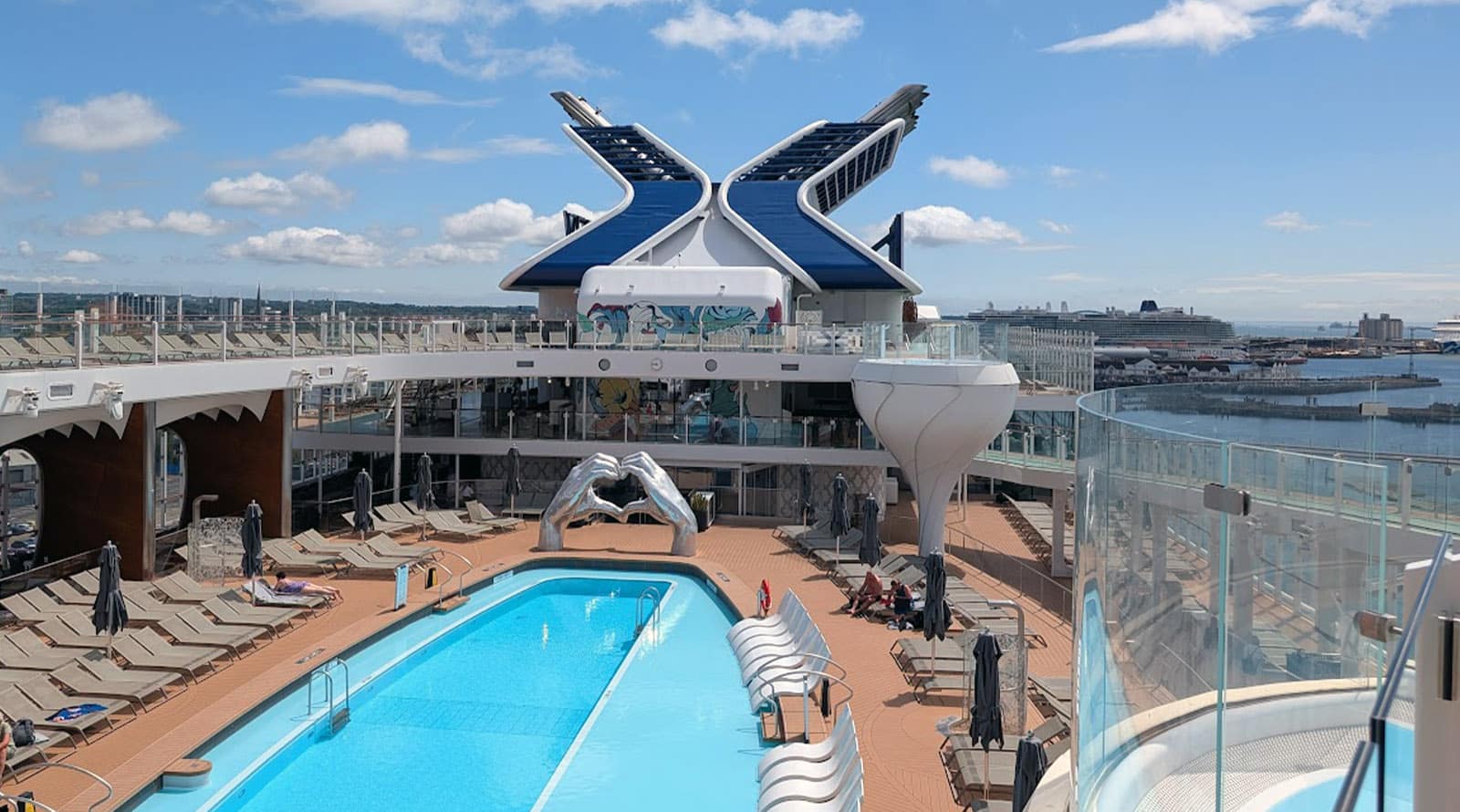 celebrity apex pool deck