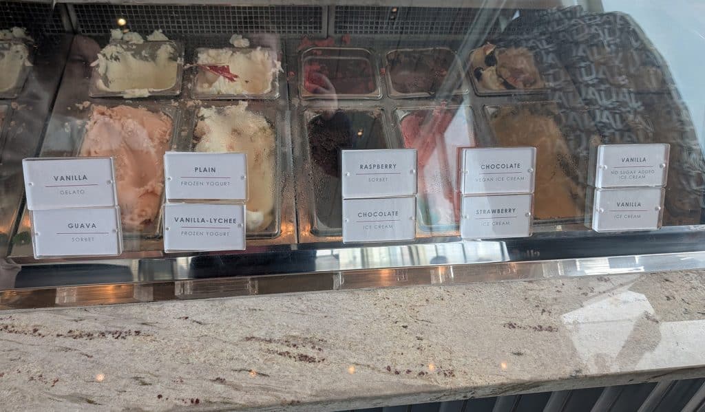 ice cream on celebrity apex