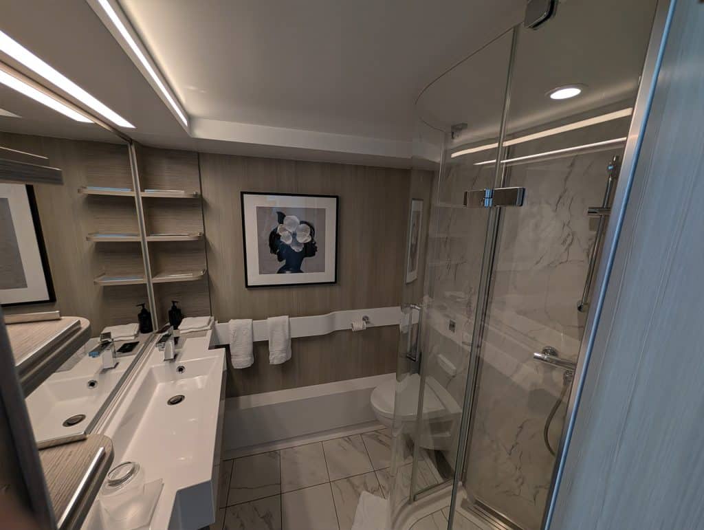 celebrity apex guest bathroom