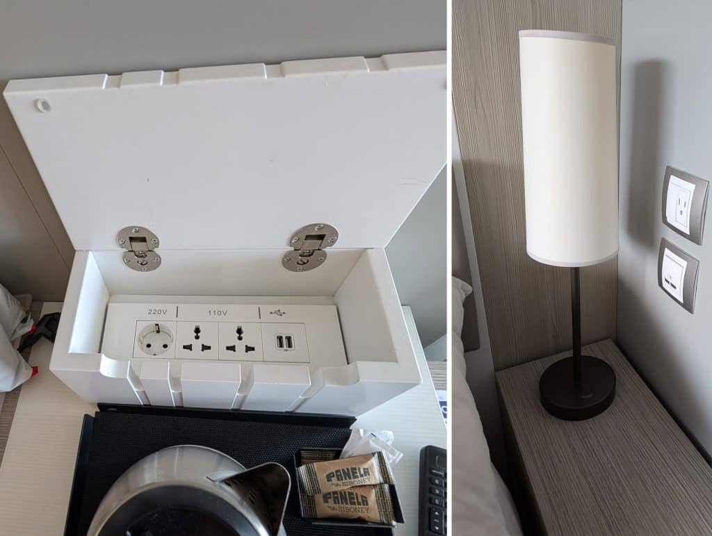 outlets in infinity veranda cabin on celebrity apex