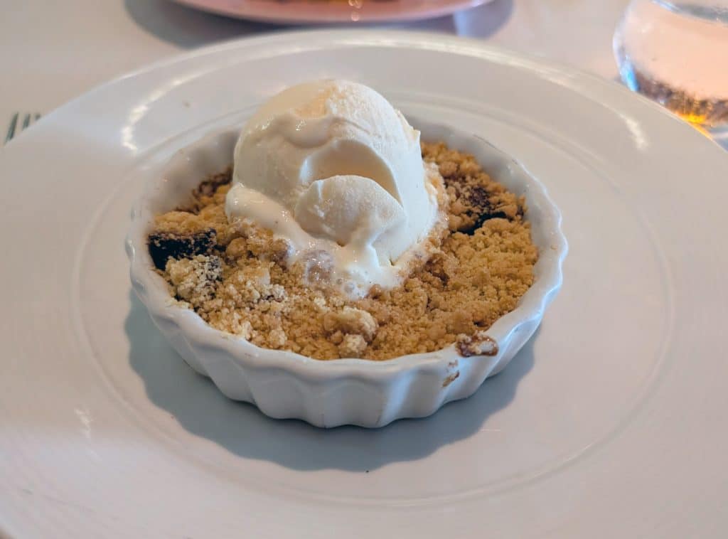 apple crumble