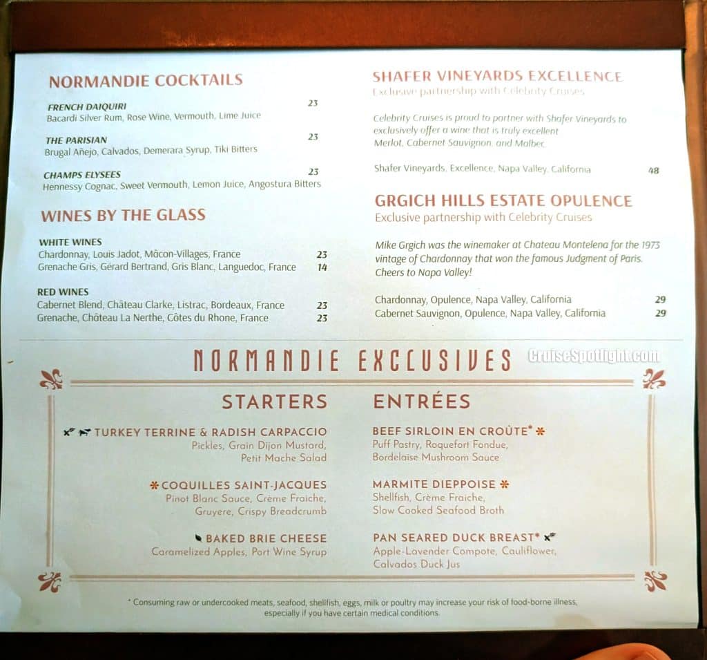normandie restaurant day 3