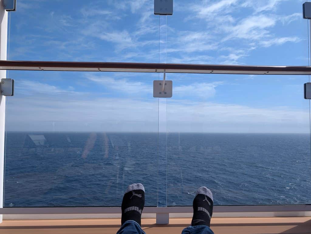 feet by the ocean