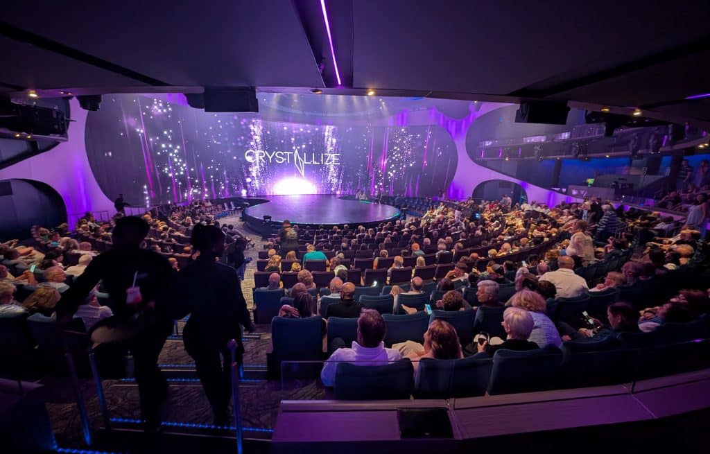 crystalize show in the apex theater