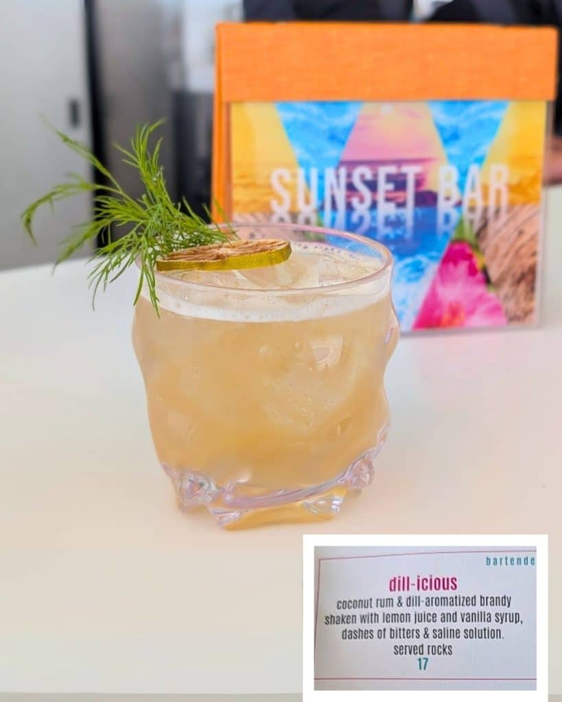 celebrity dill-icious cocktail