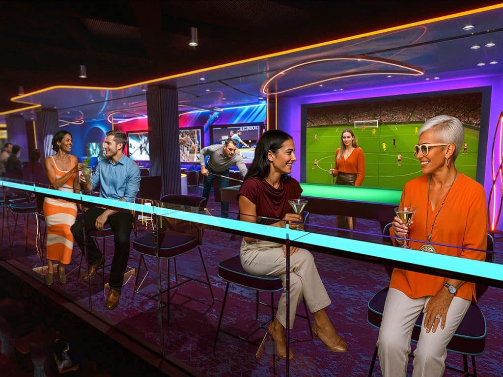 celebrity attic at the club seating