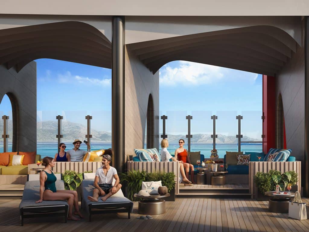 cabanas on Celebrity Xcel