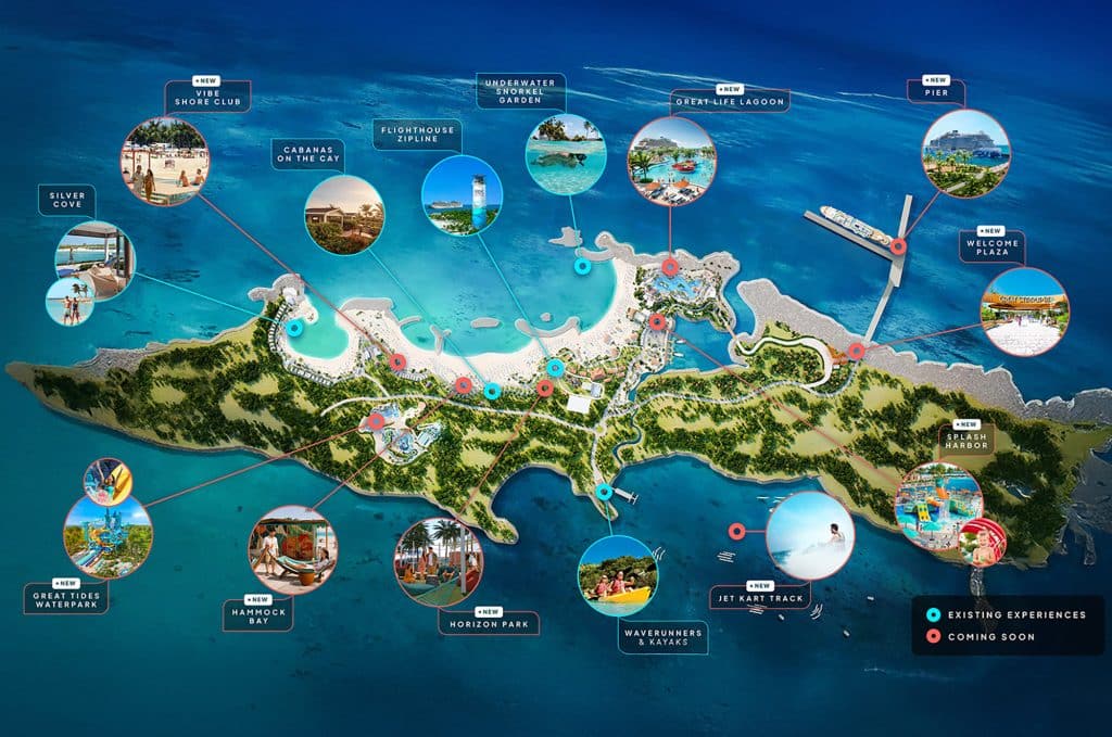 great stirrup cay map