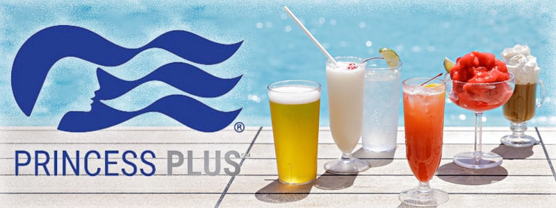 princess plus logo and cocktails