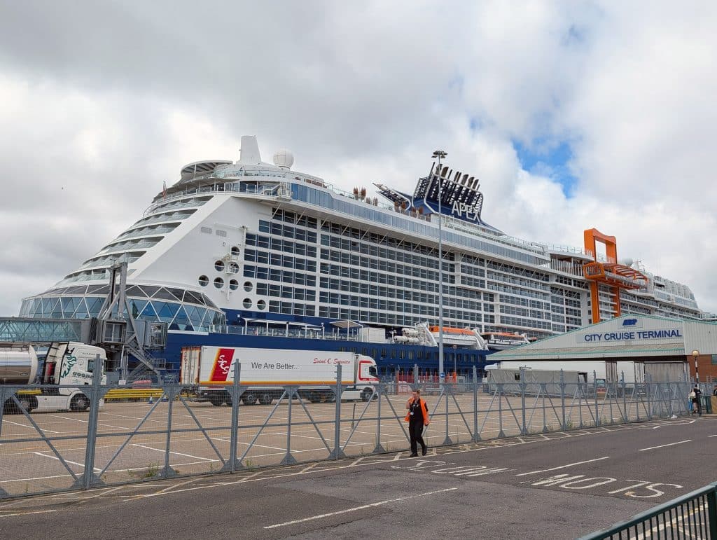 celebrity apex and city cruise terminal