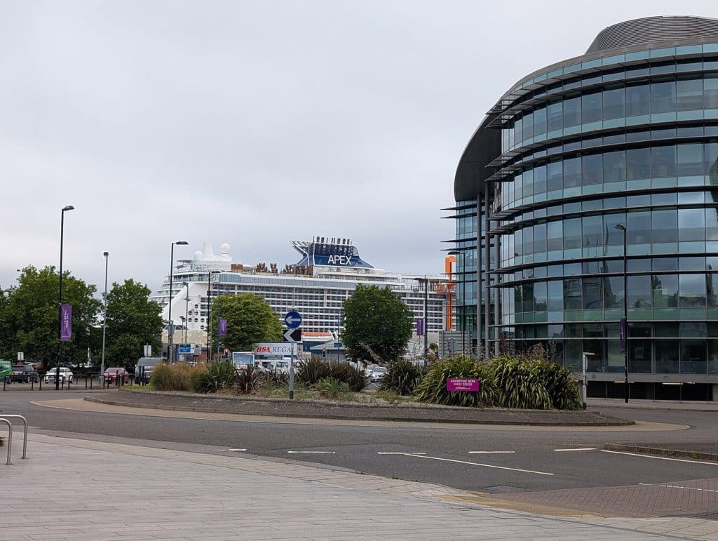 celebrity apex from hotel
