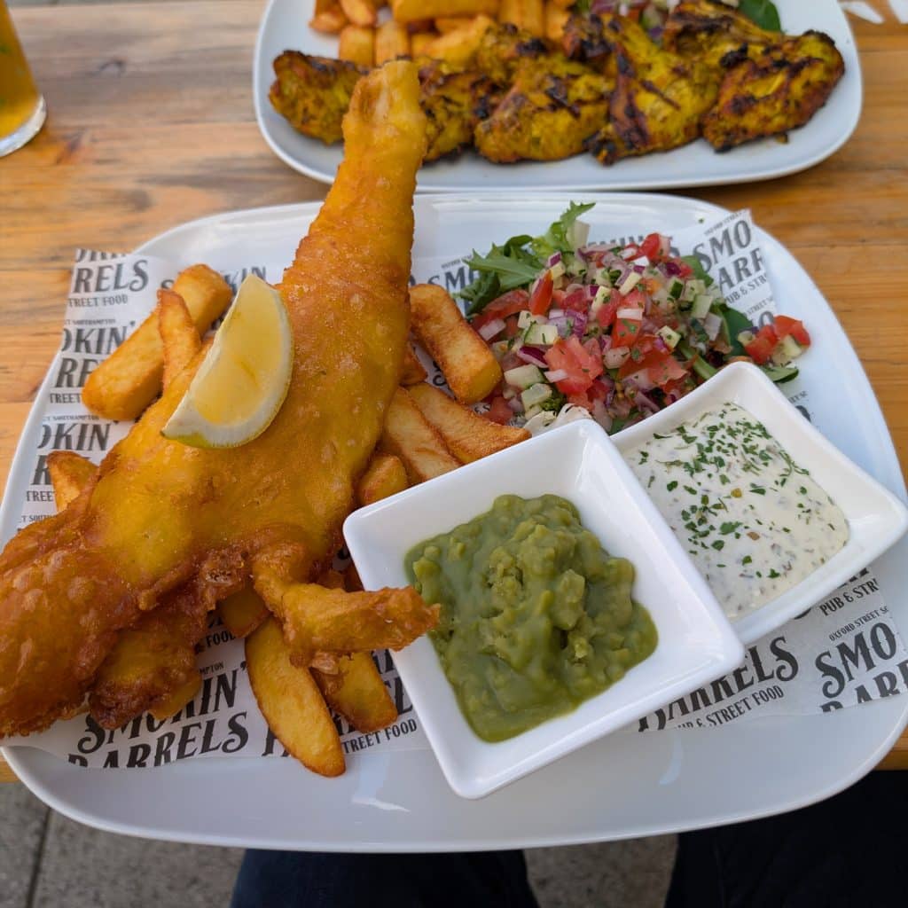 authentic fish and chips