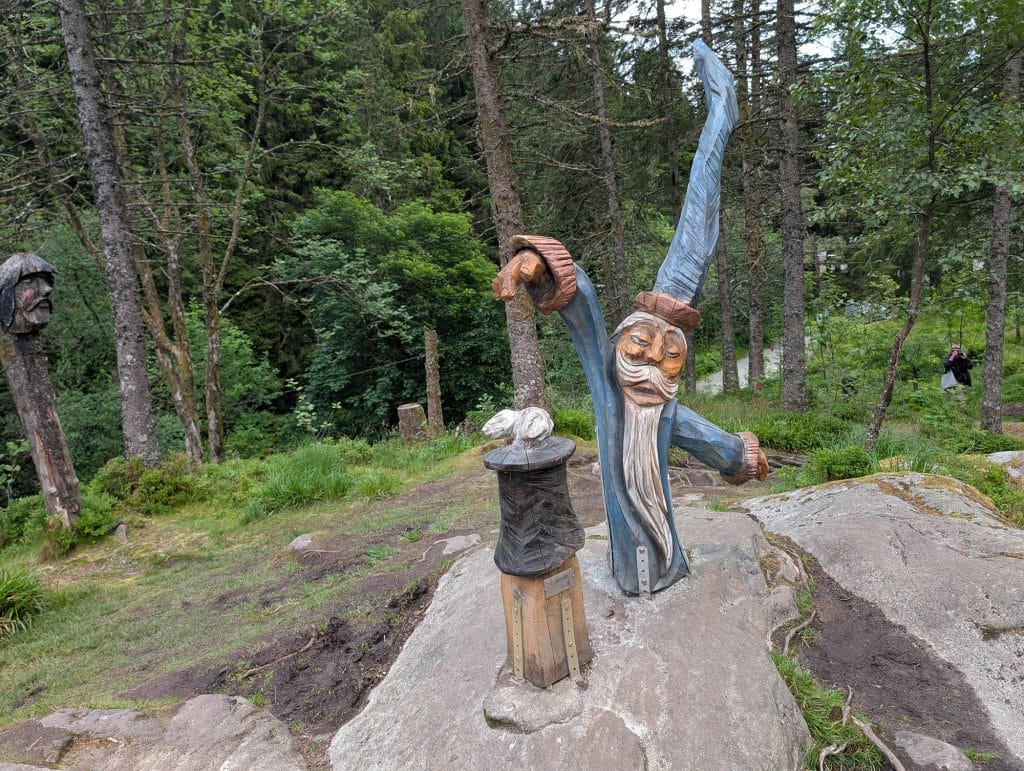 troll garden in floyen