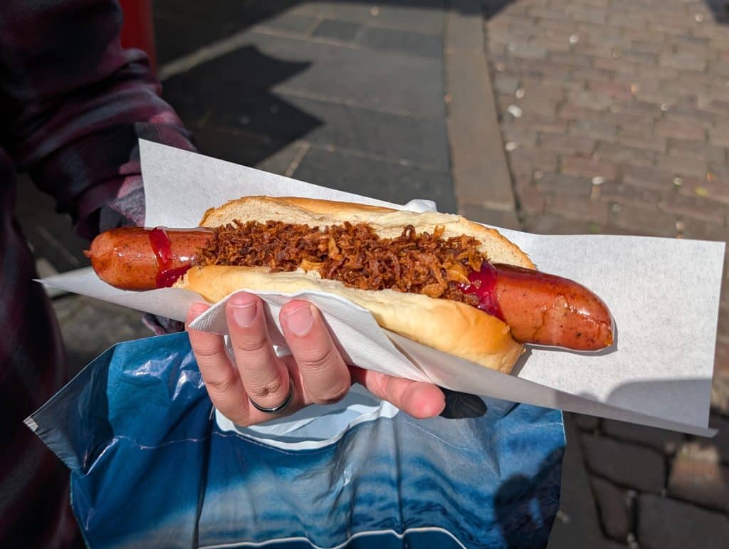 Trekronere hot dog