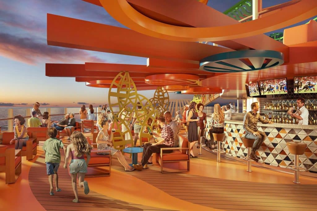 carnival festivale scenic overlook bar