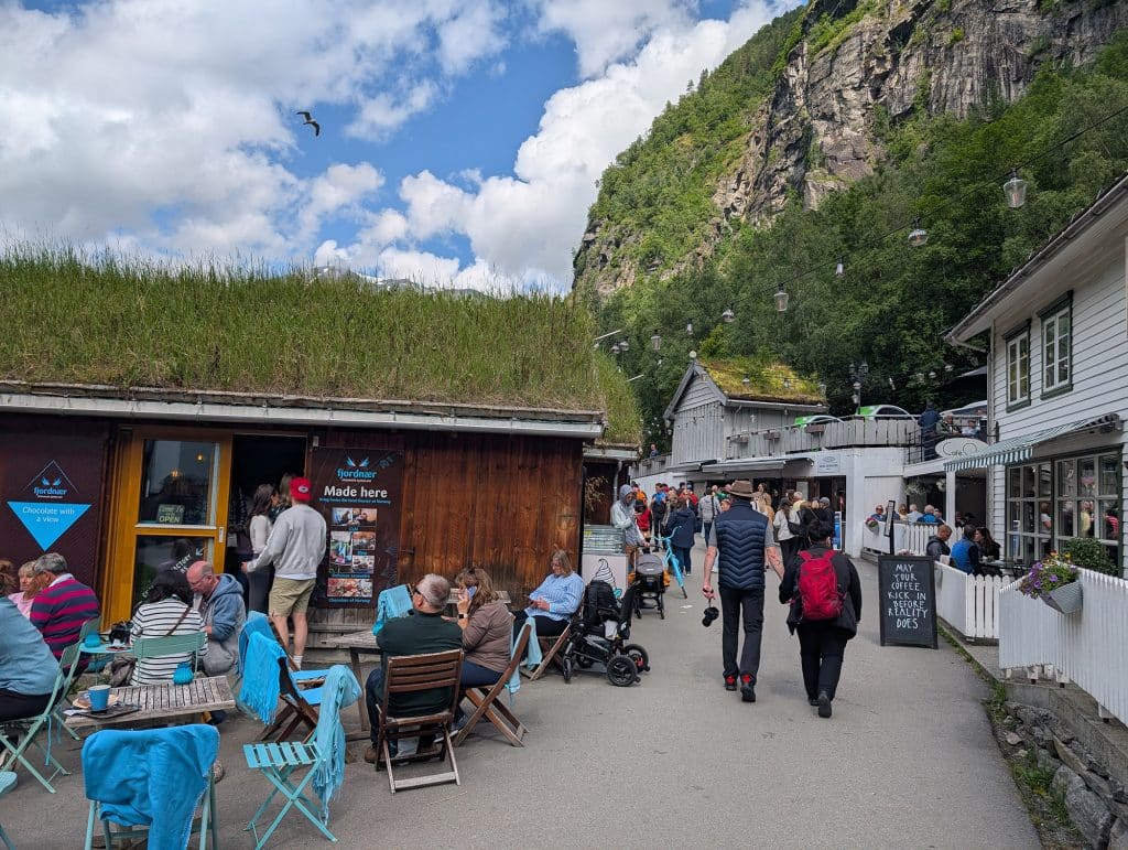geiranger chocolate shop