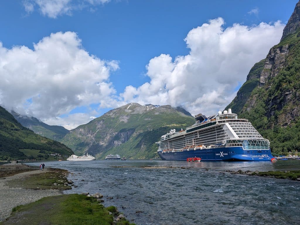 celebrity apex geiranger fjord