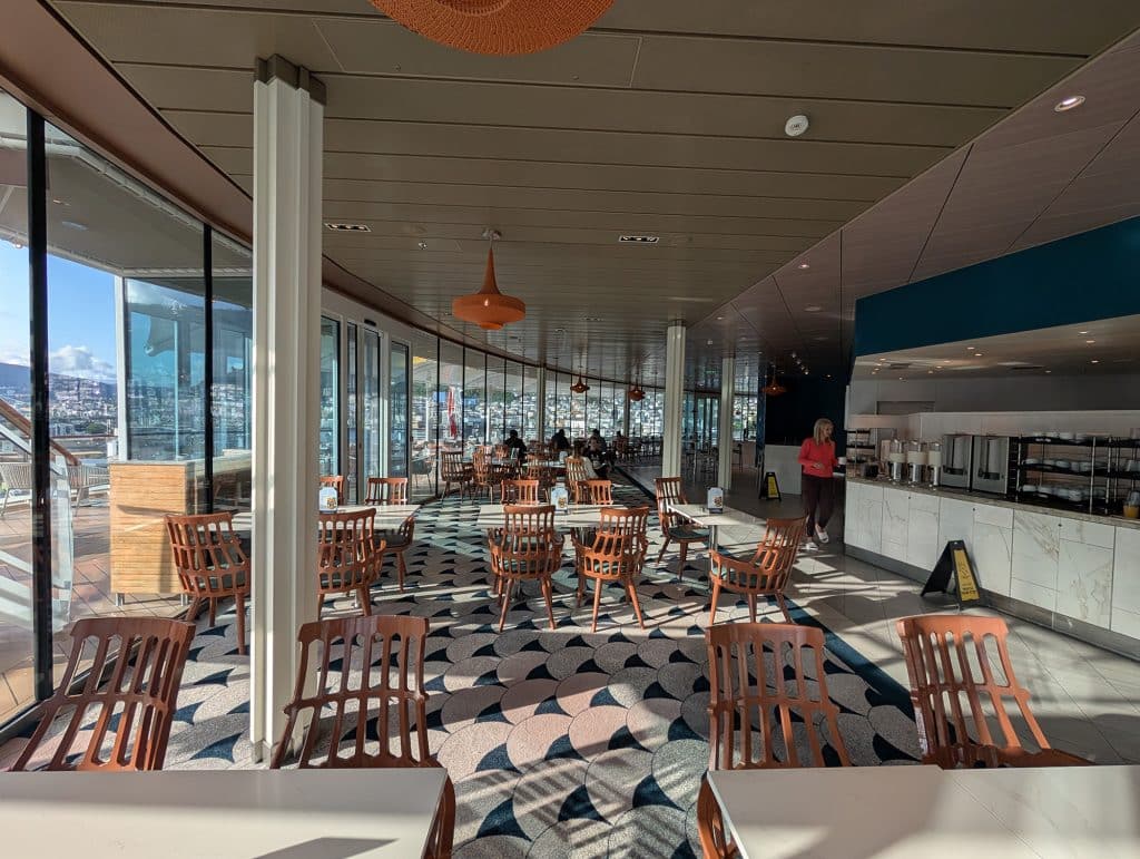 oceanview cafe of celebrity apex
