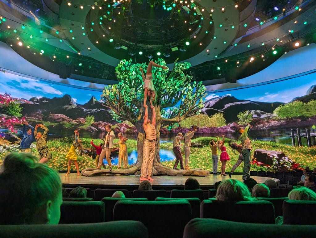 celebrity apex the tree of life show acrobats