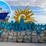 costa maya sign and carnival jubilee