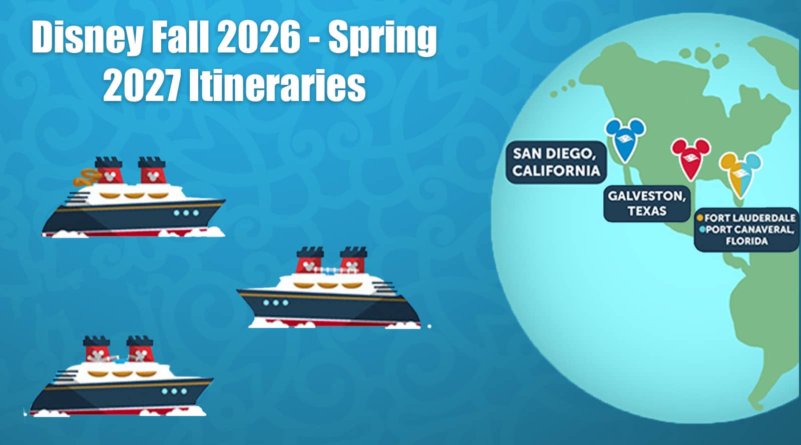 disney 2026-2027 itineraries header